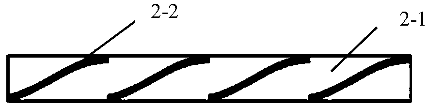 Axial magnetic circuit reluctance-type multipolar resolver adopting rotor with sinusoidal half-wave structure