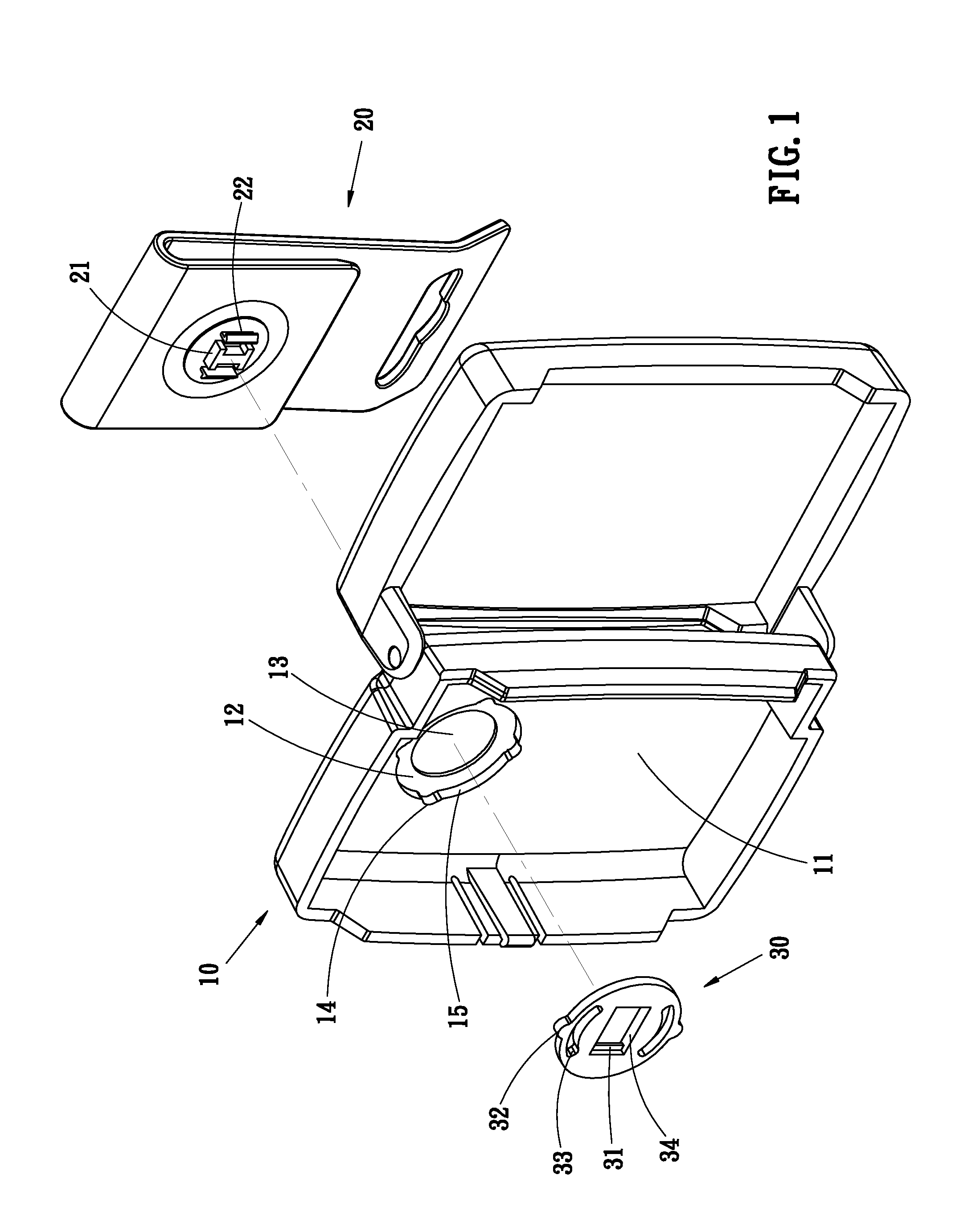 Rotatable securing device