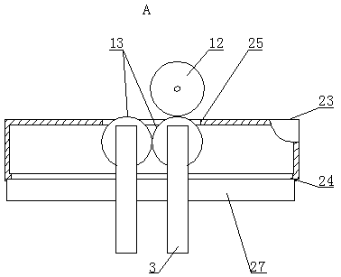 A wireless network data analysis device