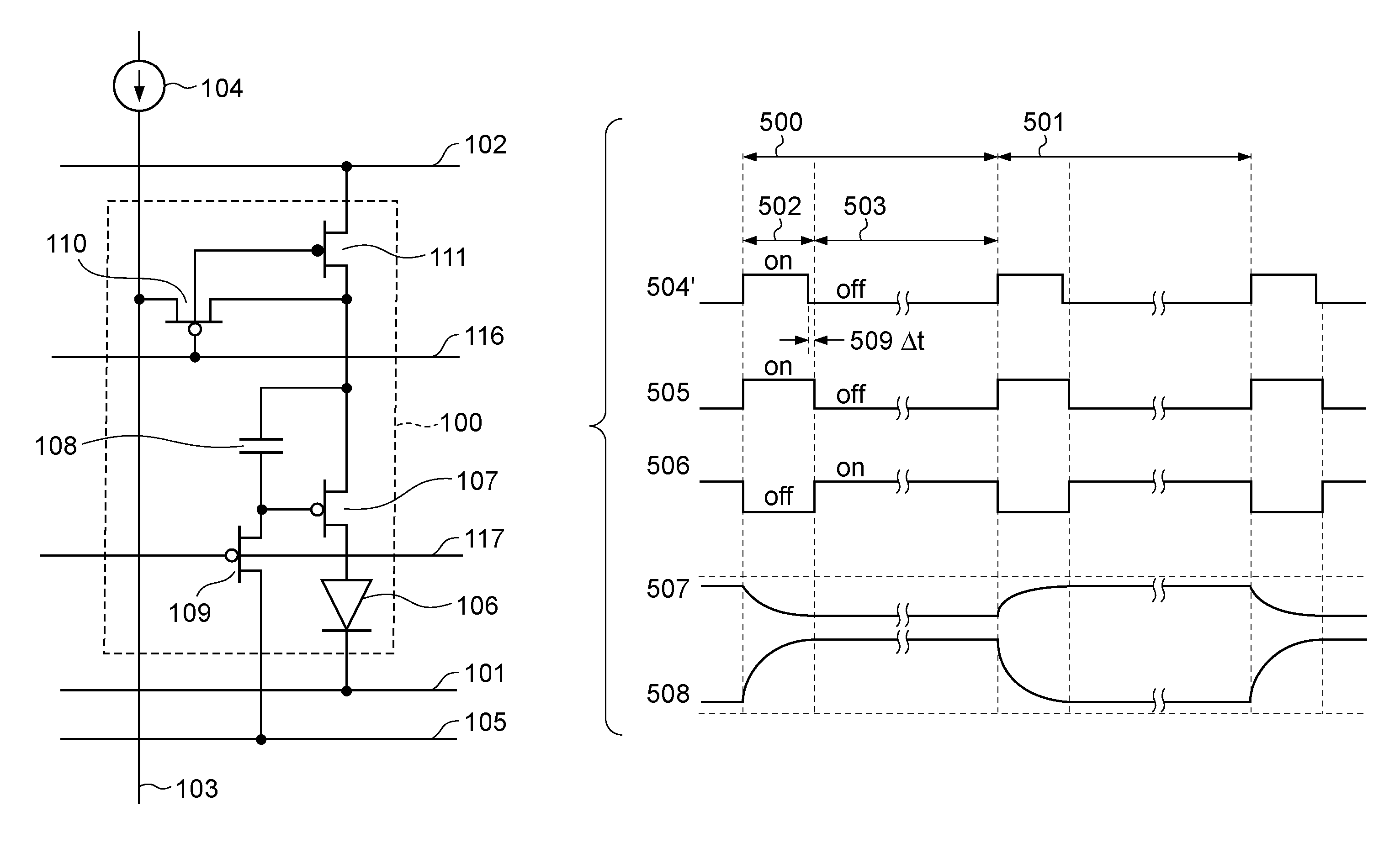 Organic EL display apparatus and driving method therefor