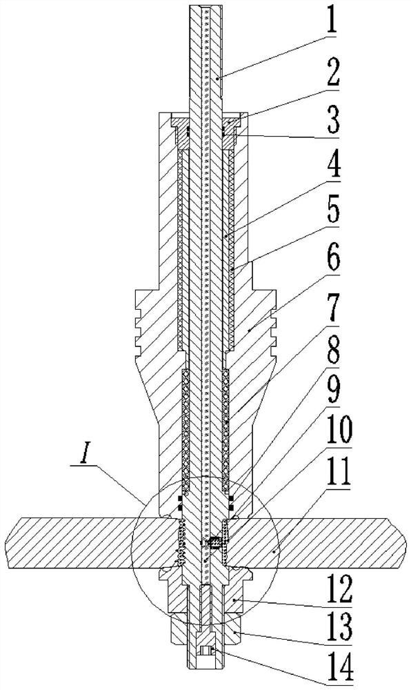 A dual-speed dual-shaft shoulder internal feeding friction stir welding device