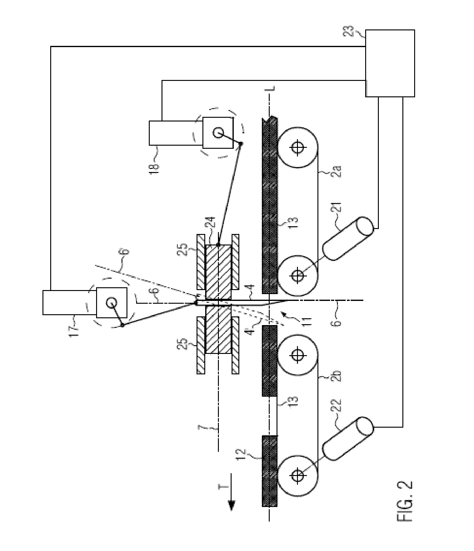 Method and device for separating products