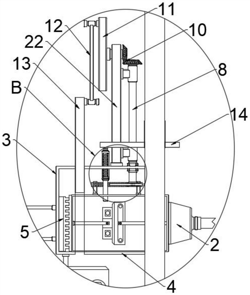 Mandarin corrector connecting device