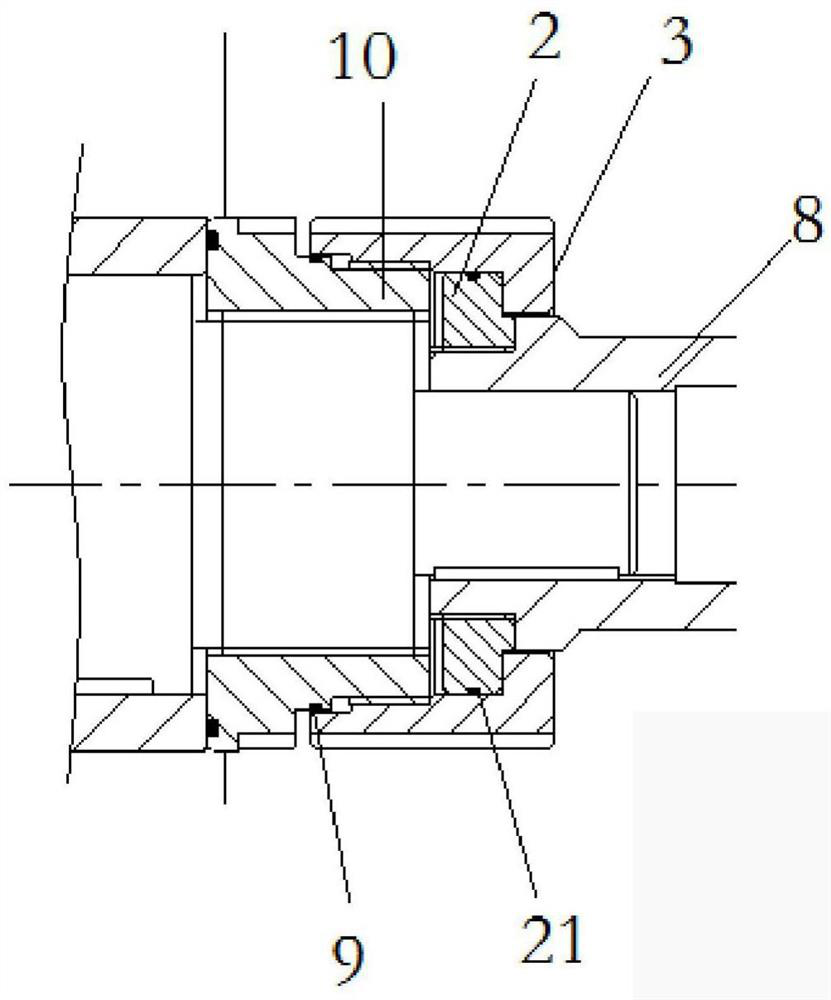 Extension system of hydrogen fluoride pre-reactor