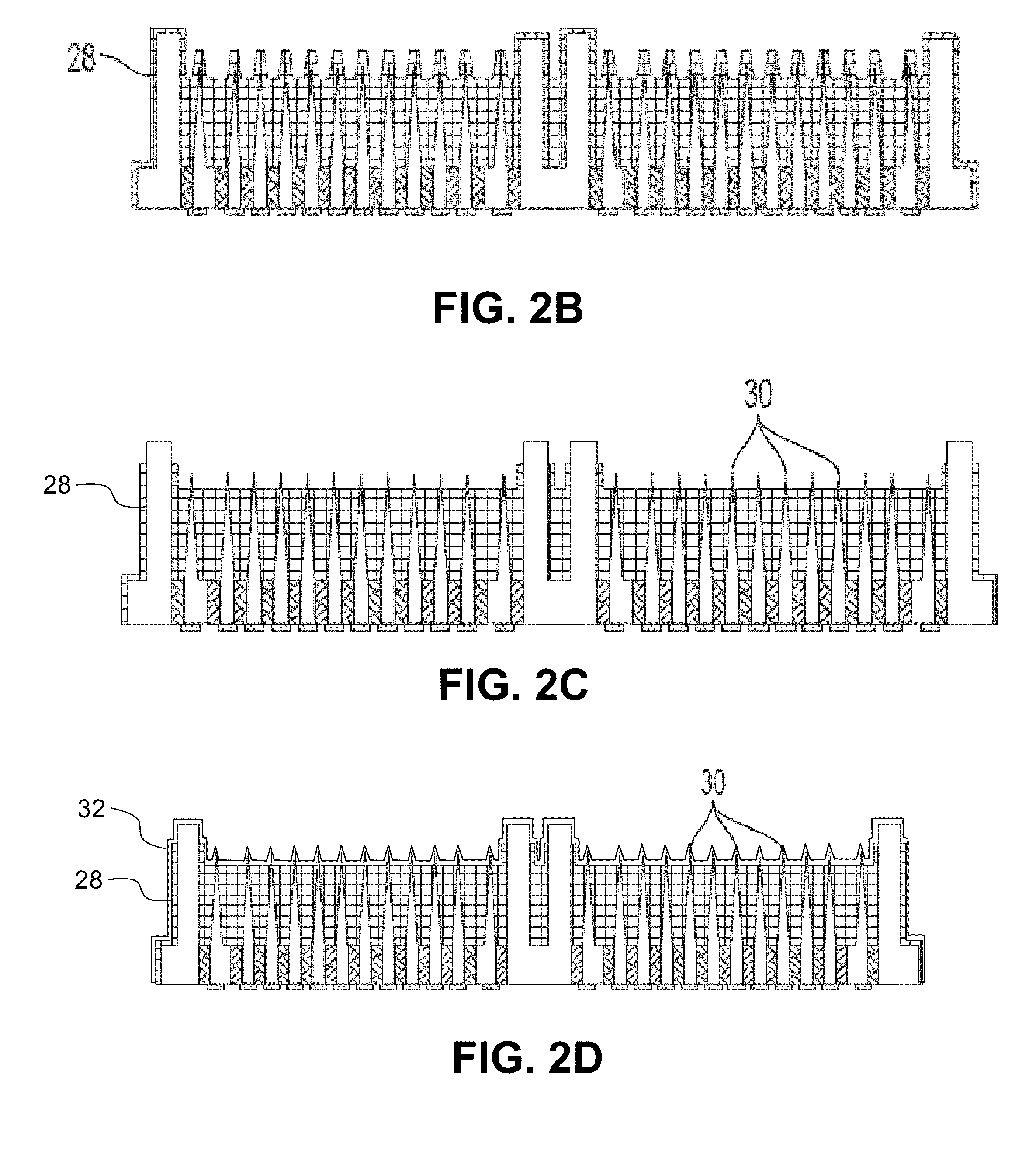 Methods for Wafer Scale Processing of Needle Array Devices