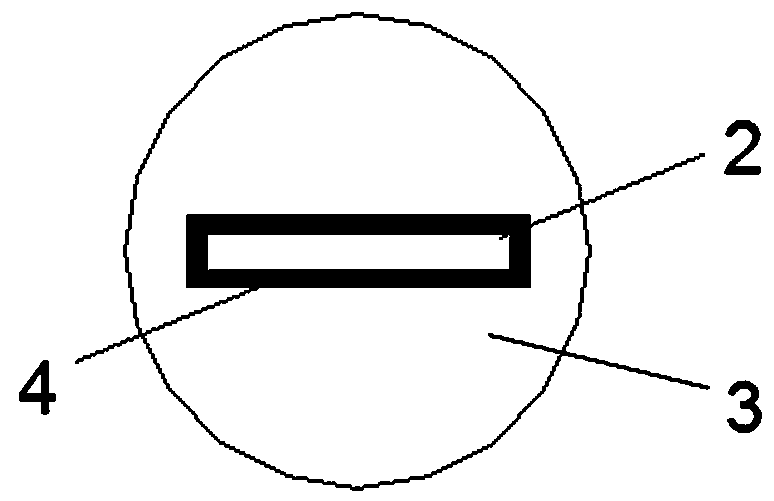 An airbag type drainage body and its construction method