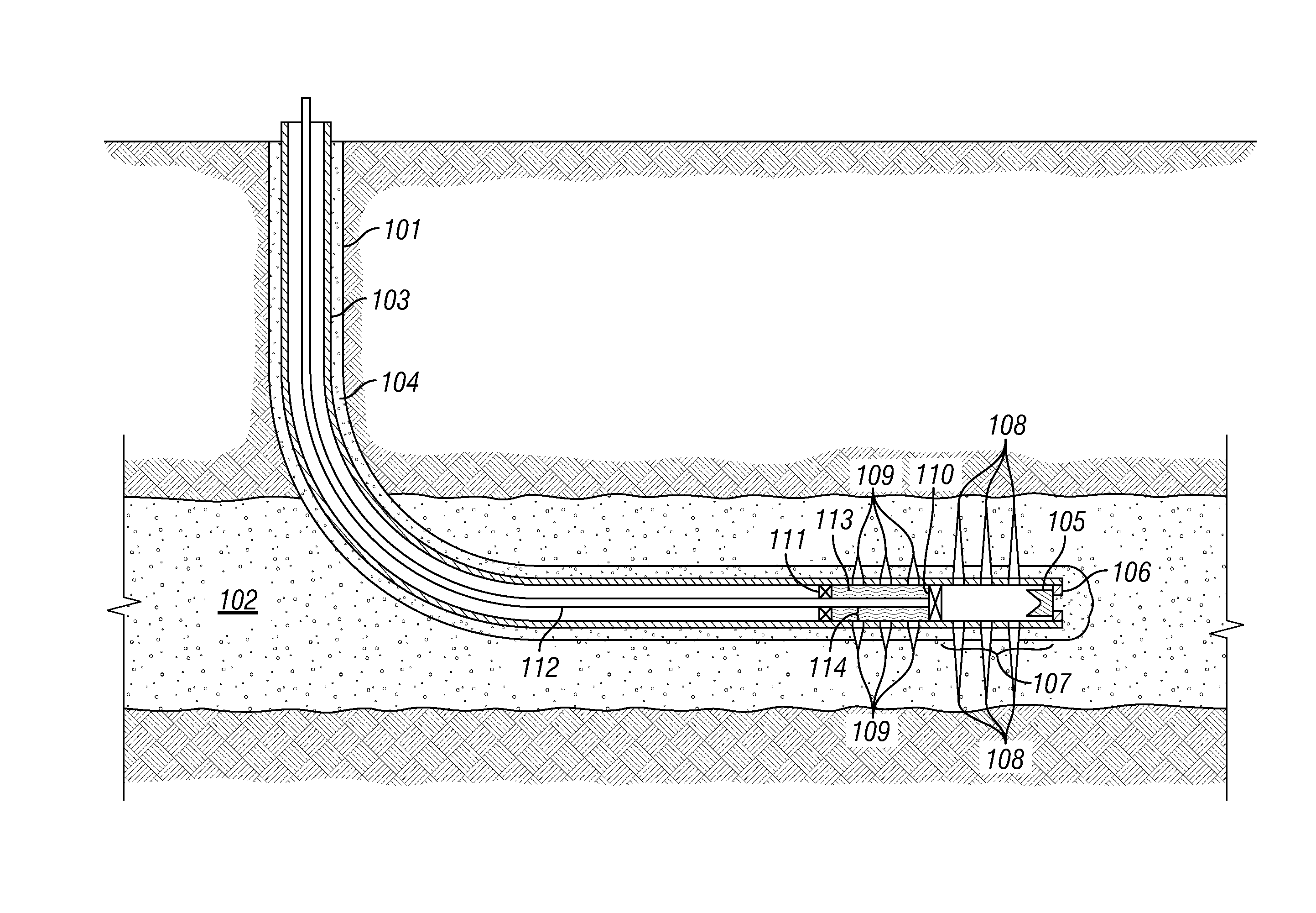 Method for providing multiple fractures in a formation