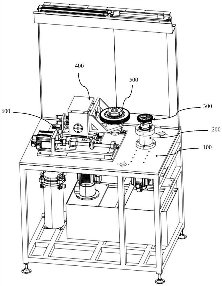 Novel vertical gear honing machine