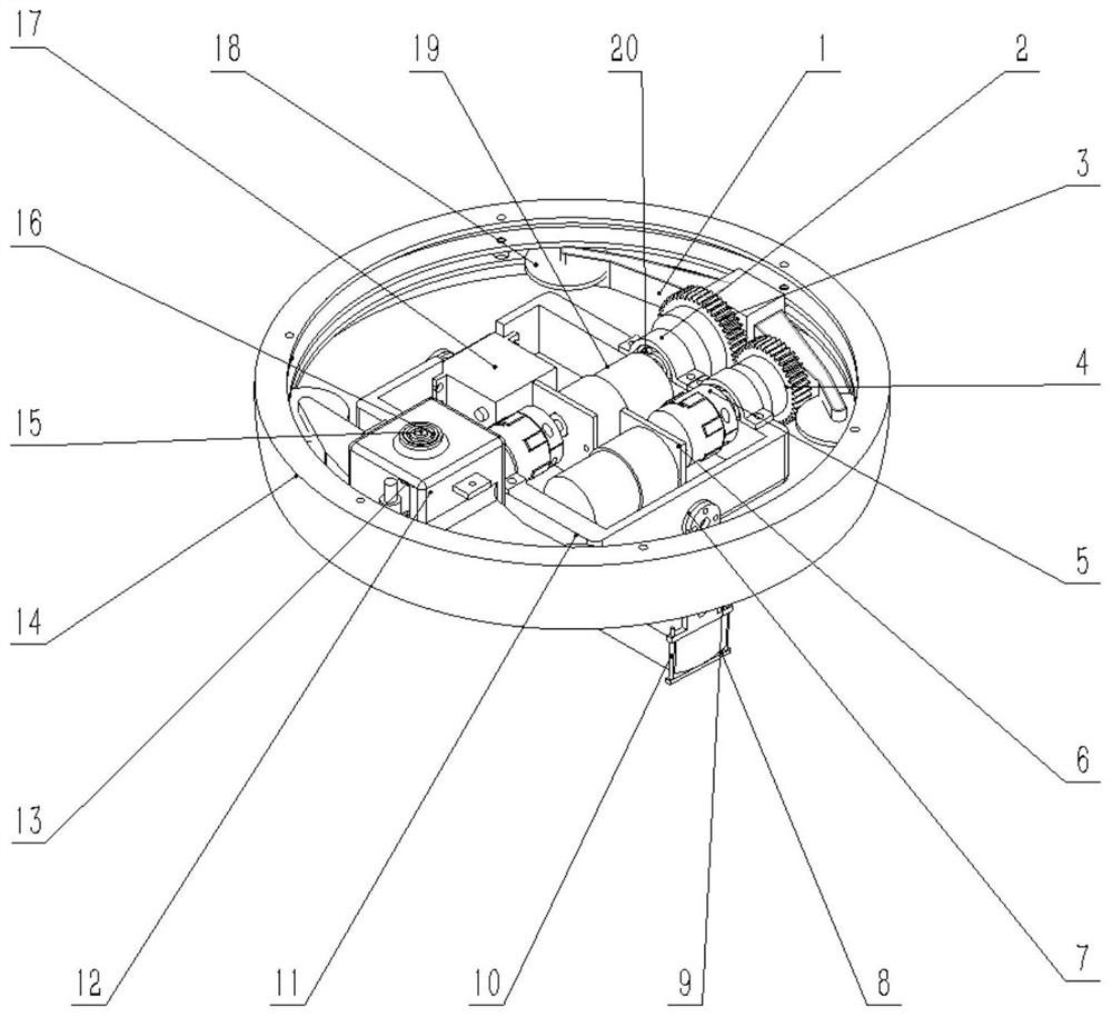 Multi-degree-of-freedom spherical robot