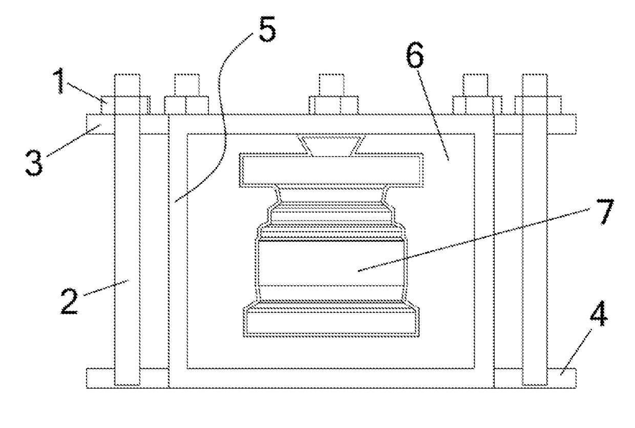 System and method for moulding metal parts