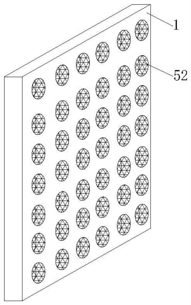 High-stability explosion-proof plate for explosion-proof vehicle