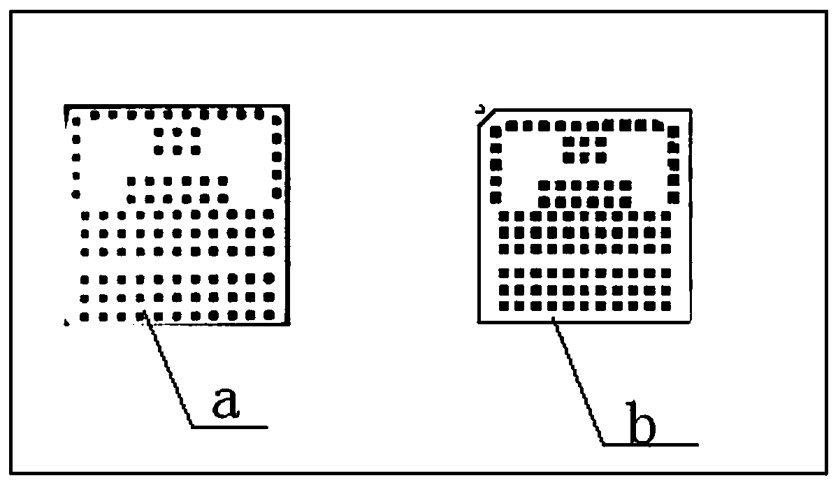 An LGA device printing patch auxiliary device