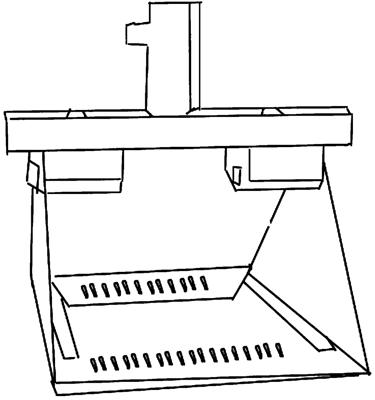 An LGA device printing patch auxiliary device