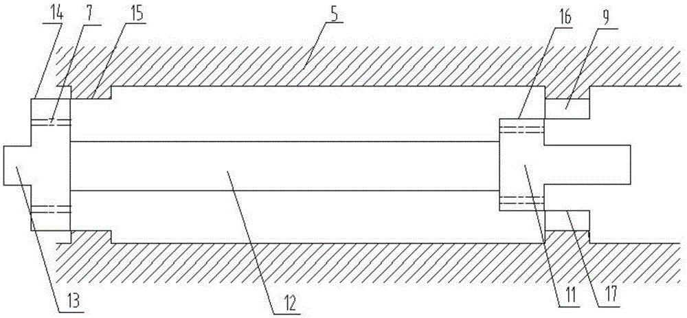 Bending test method capable of realizing complicated load combined loading of submarine pipeline