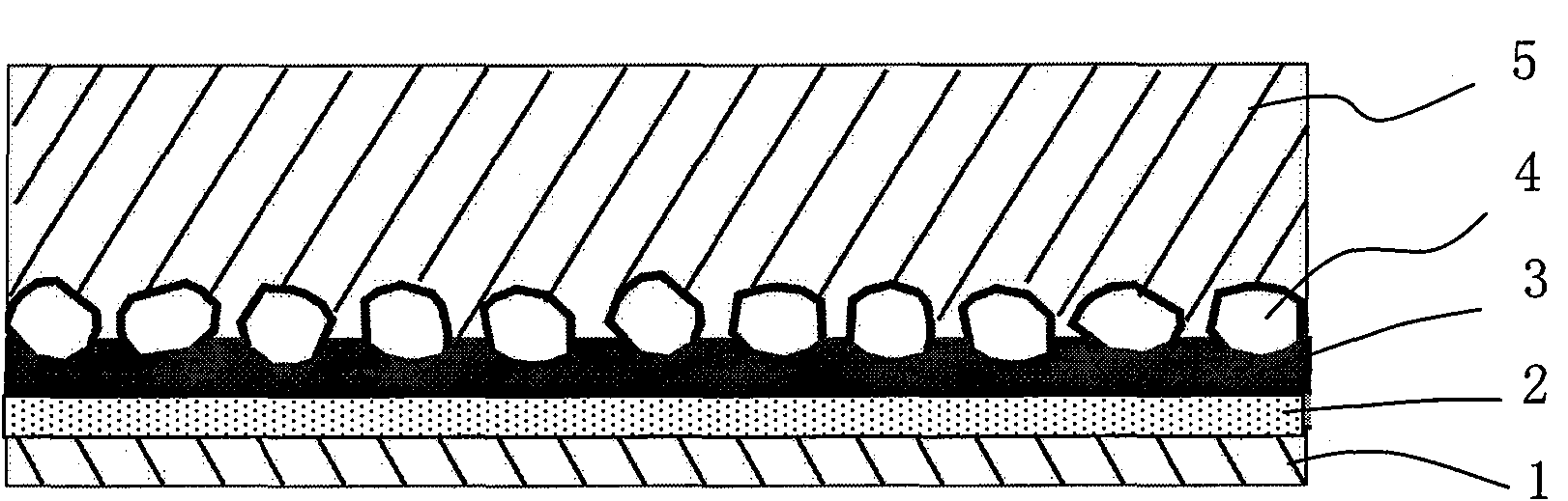 Asphalt macadam stress absorption layer and construction method thereof