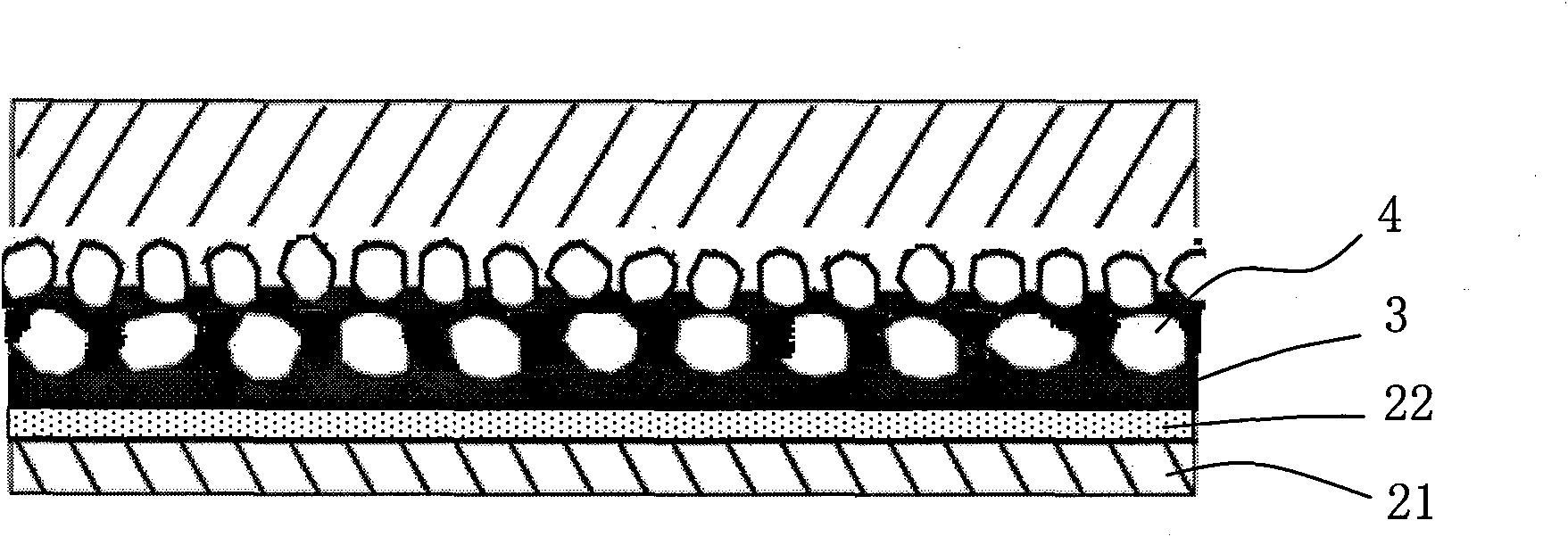 Asphalt macadam stress absorption layer and construction method thereof