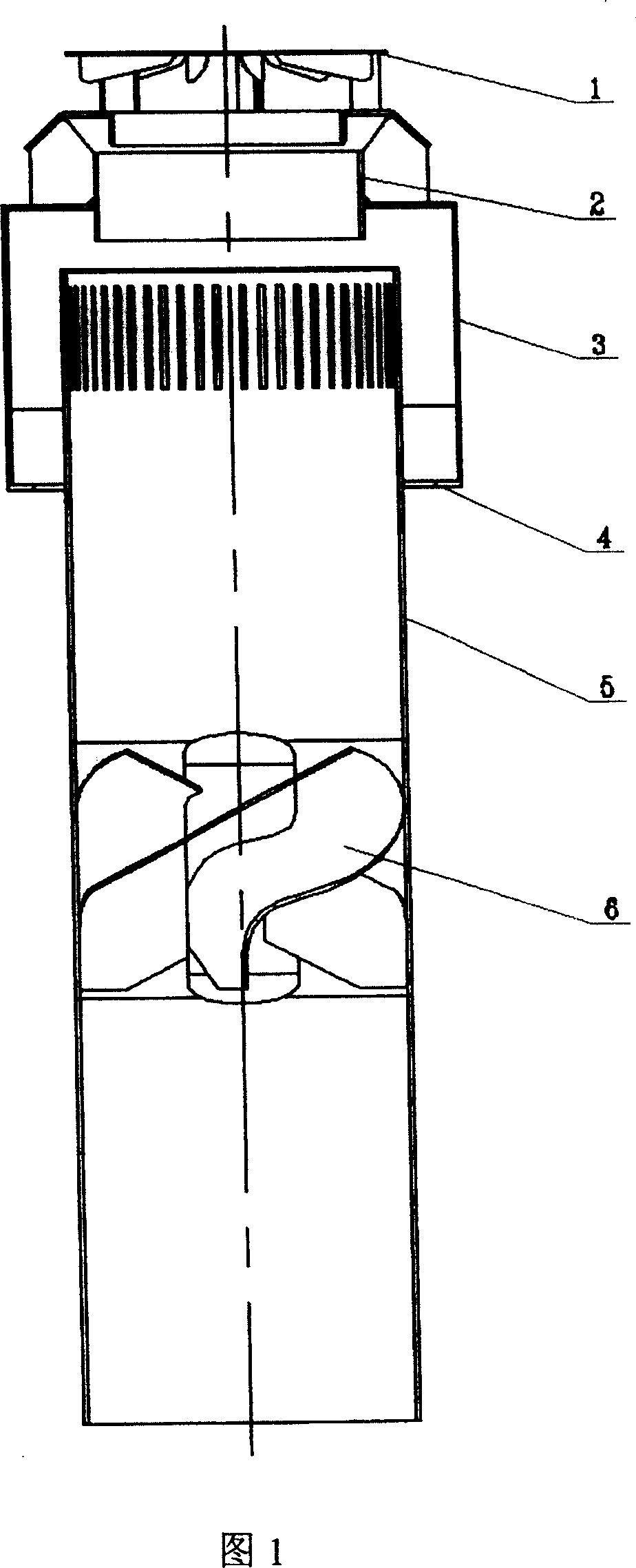 Vapour and water separator