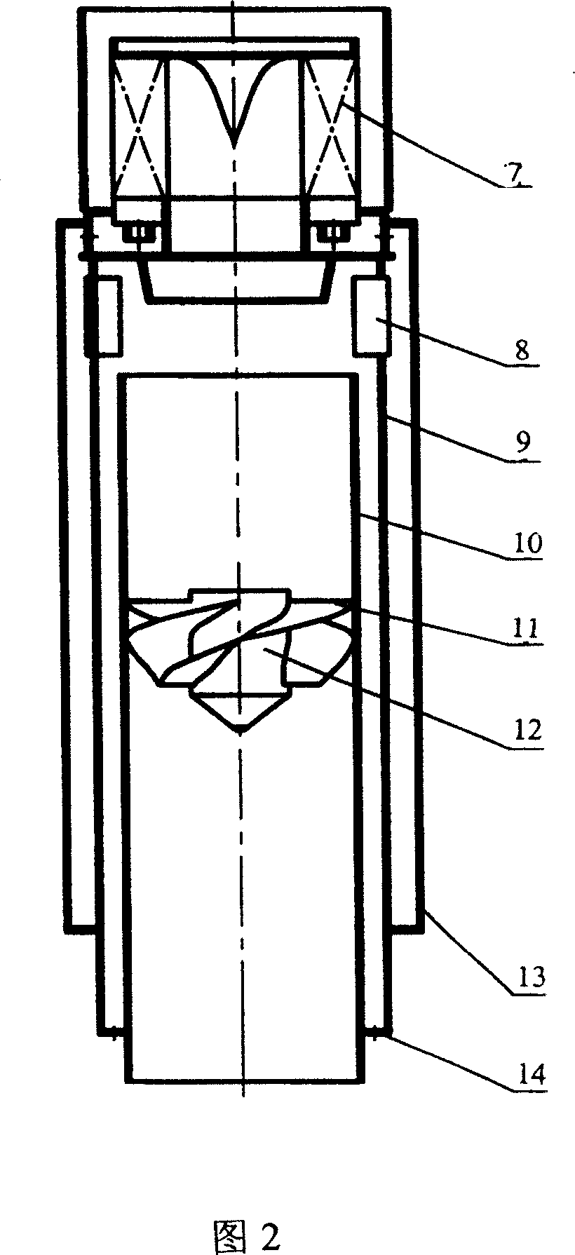 Vapour and water separator