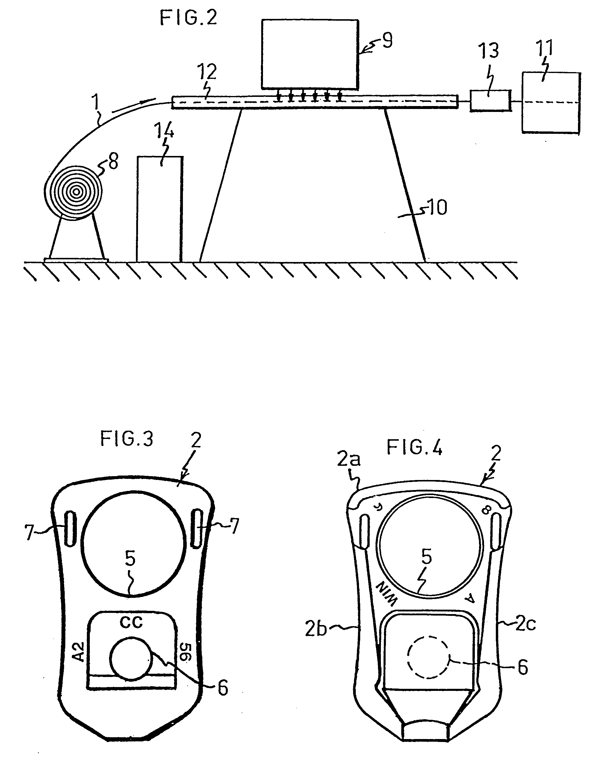 Method and apparatus for manufacturing marked articles to be included in cans
