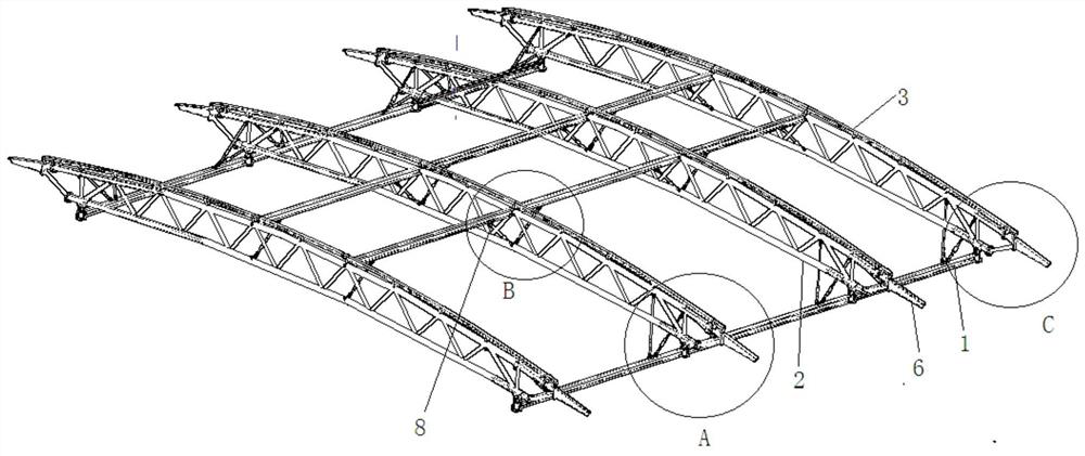 A multifunctional steel structure and its preparation method