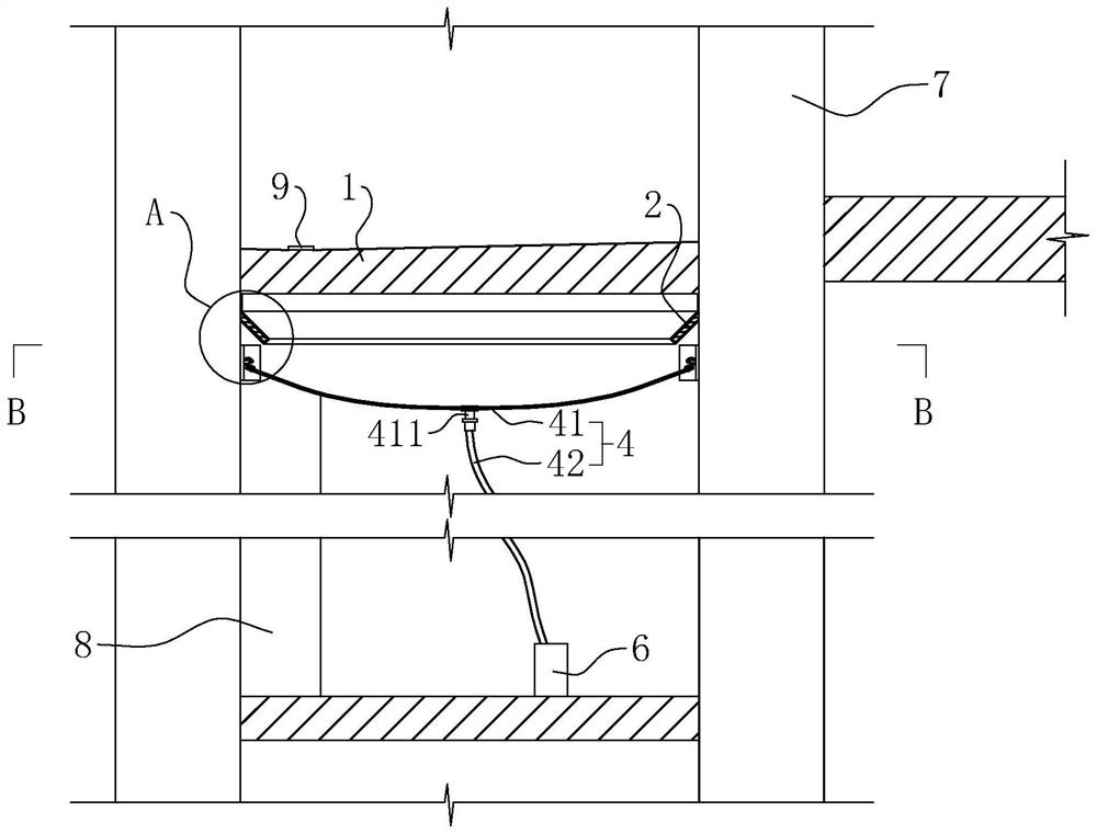 A method for detecting water seepage in buildings