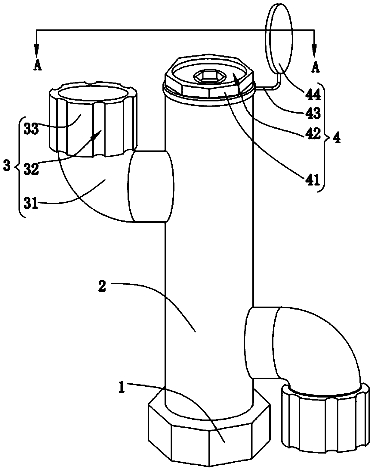Thermal pipeline filtering device