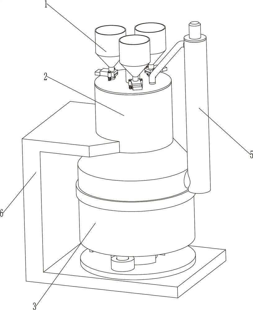 Production process and production equipment of environment-friendly non-intumescent fire retardant coating for steel structure