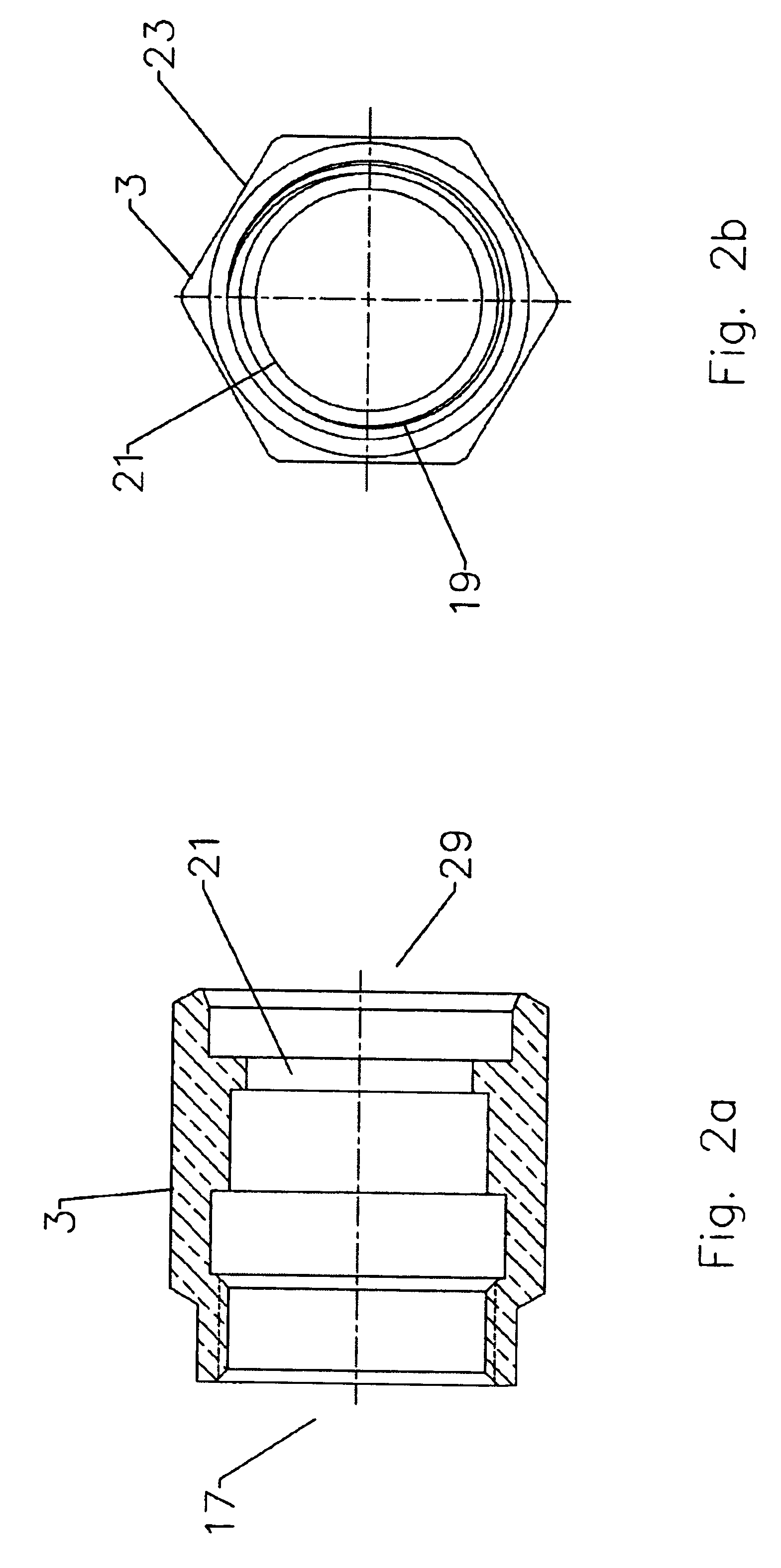Axial compression electrical connector