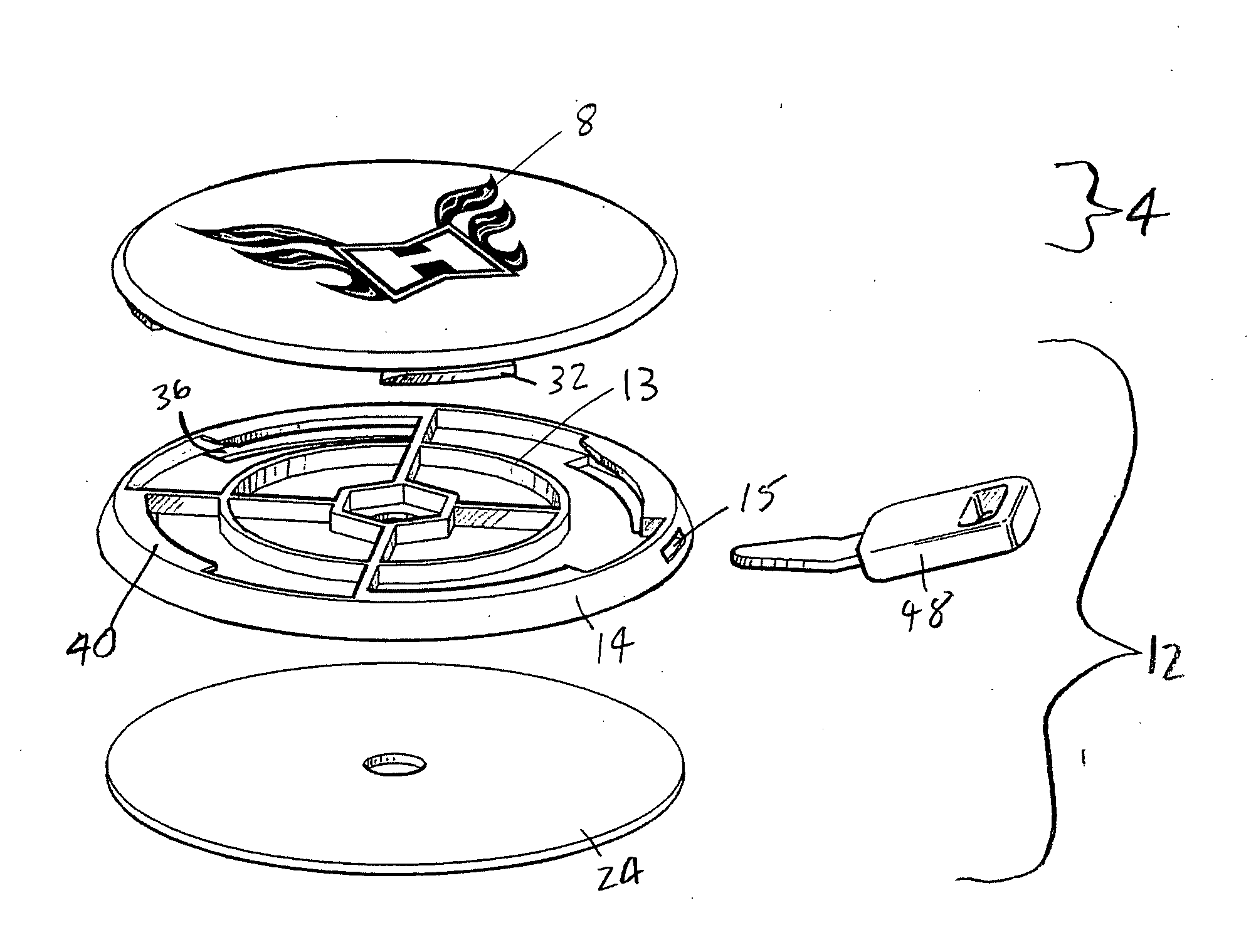 Method and apparatus for advertising on a vehicle