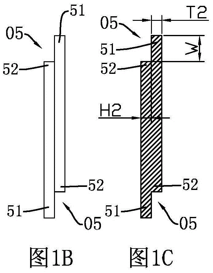 Stepping teeth type self-staggered joint formwork system