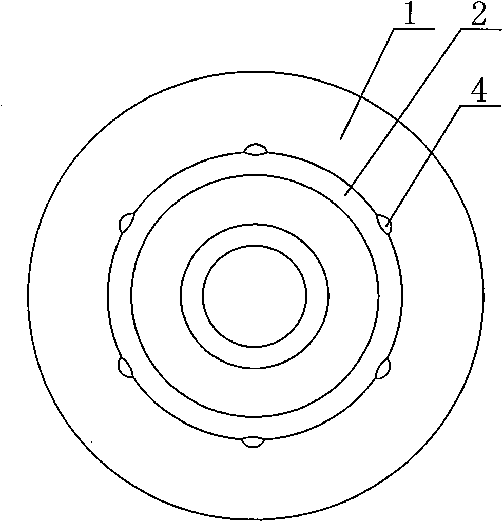 Assembly structure, method and fixture of pulley and bearing