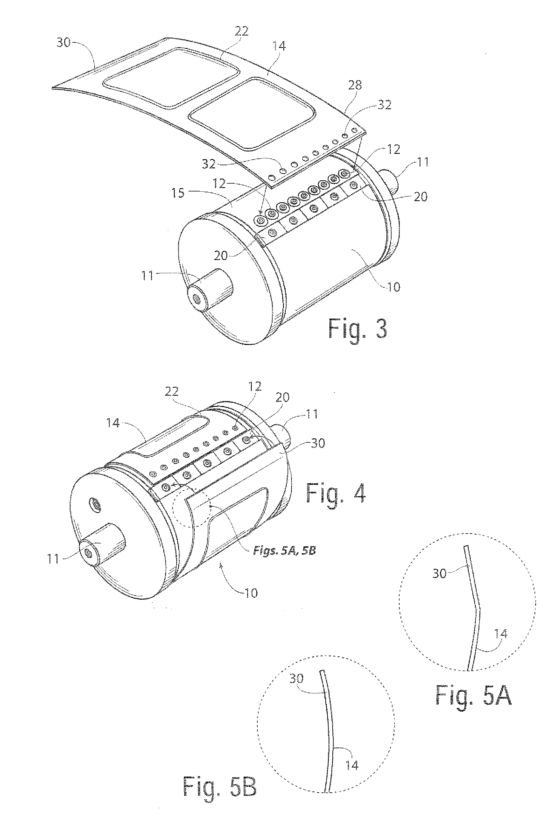 Flexible die retaining system and method