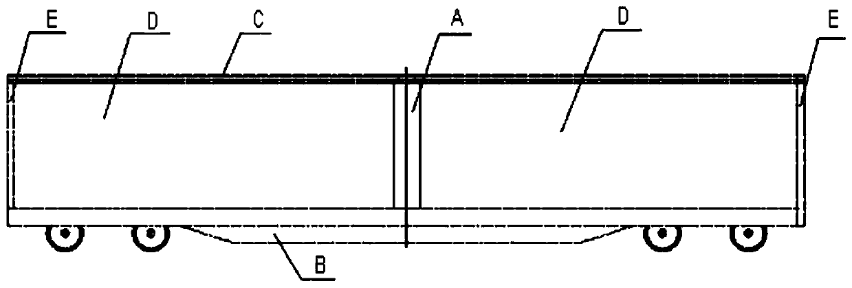 Fold line-type multifunctional door post for truck body