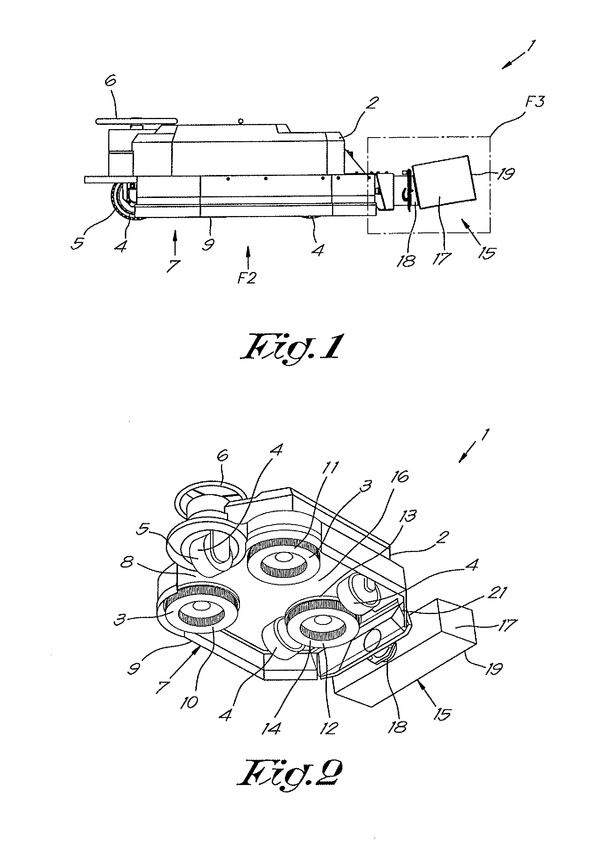 Recuperation system for underwater cleaning operations