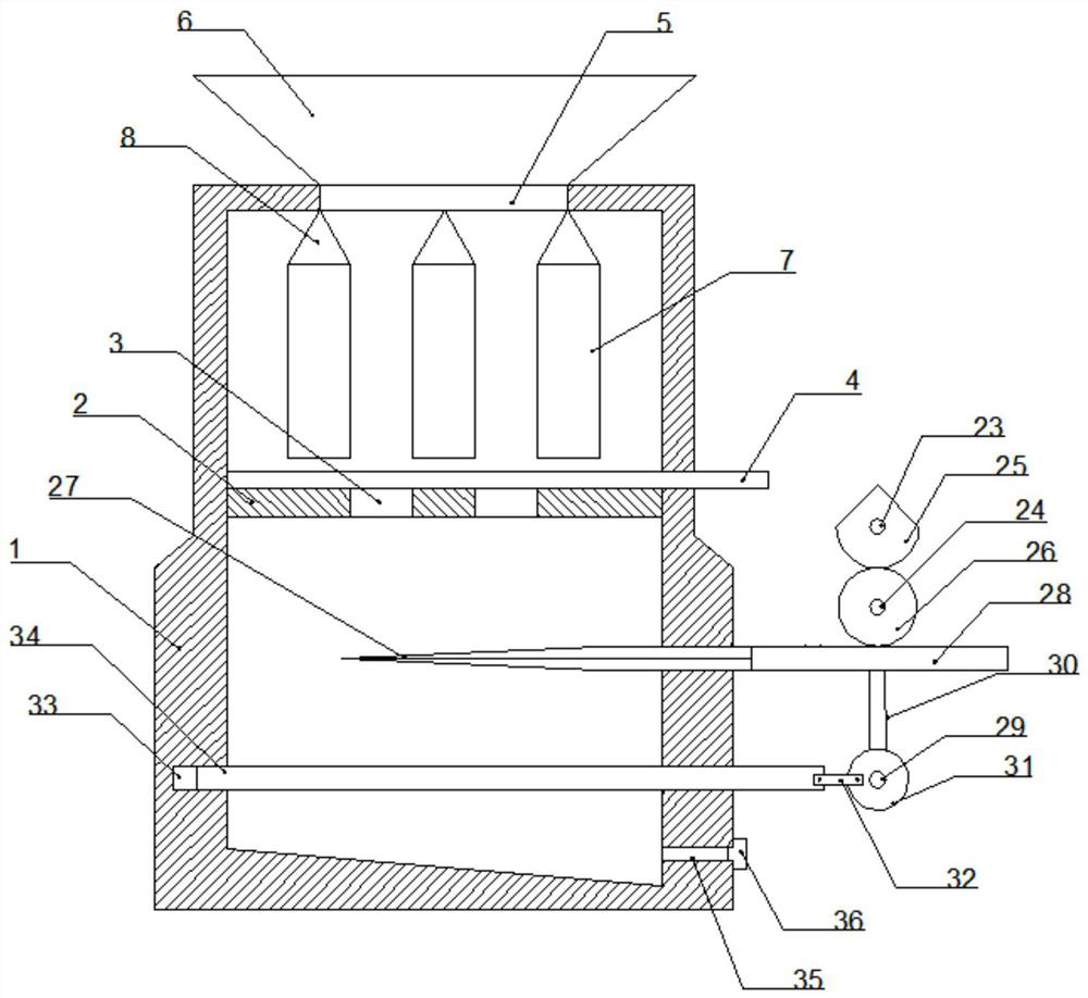 Raw material particle formula and production method of pe film