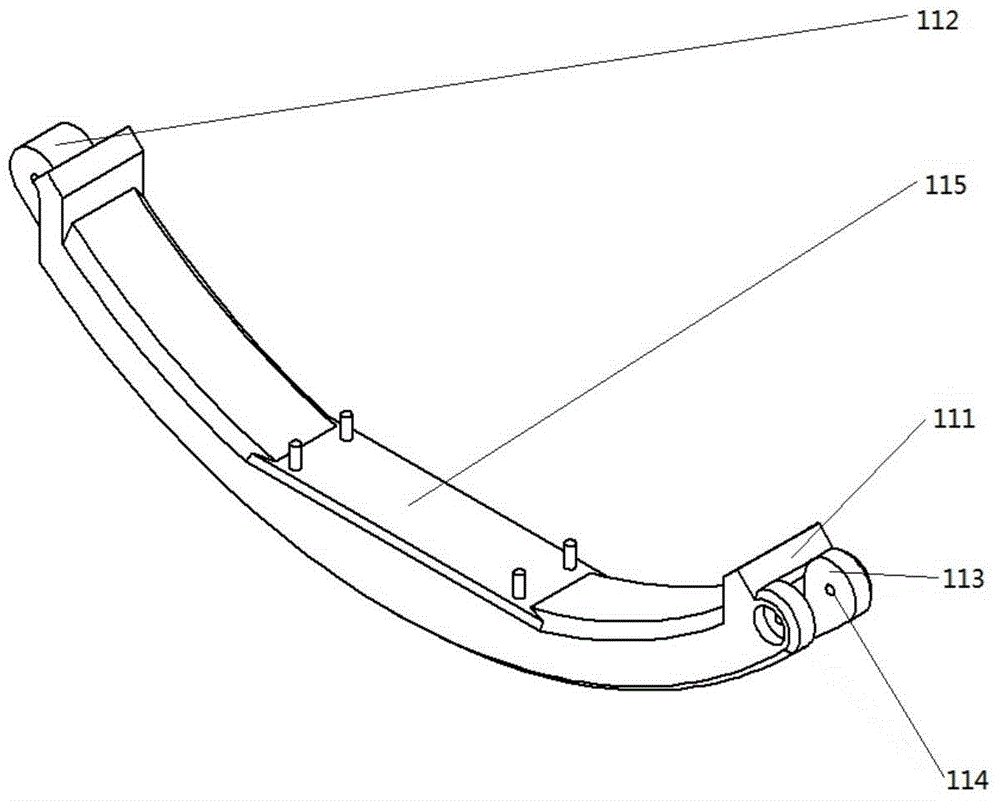 Flexible clamping device for cylindrical cabin butt assembly