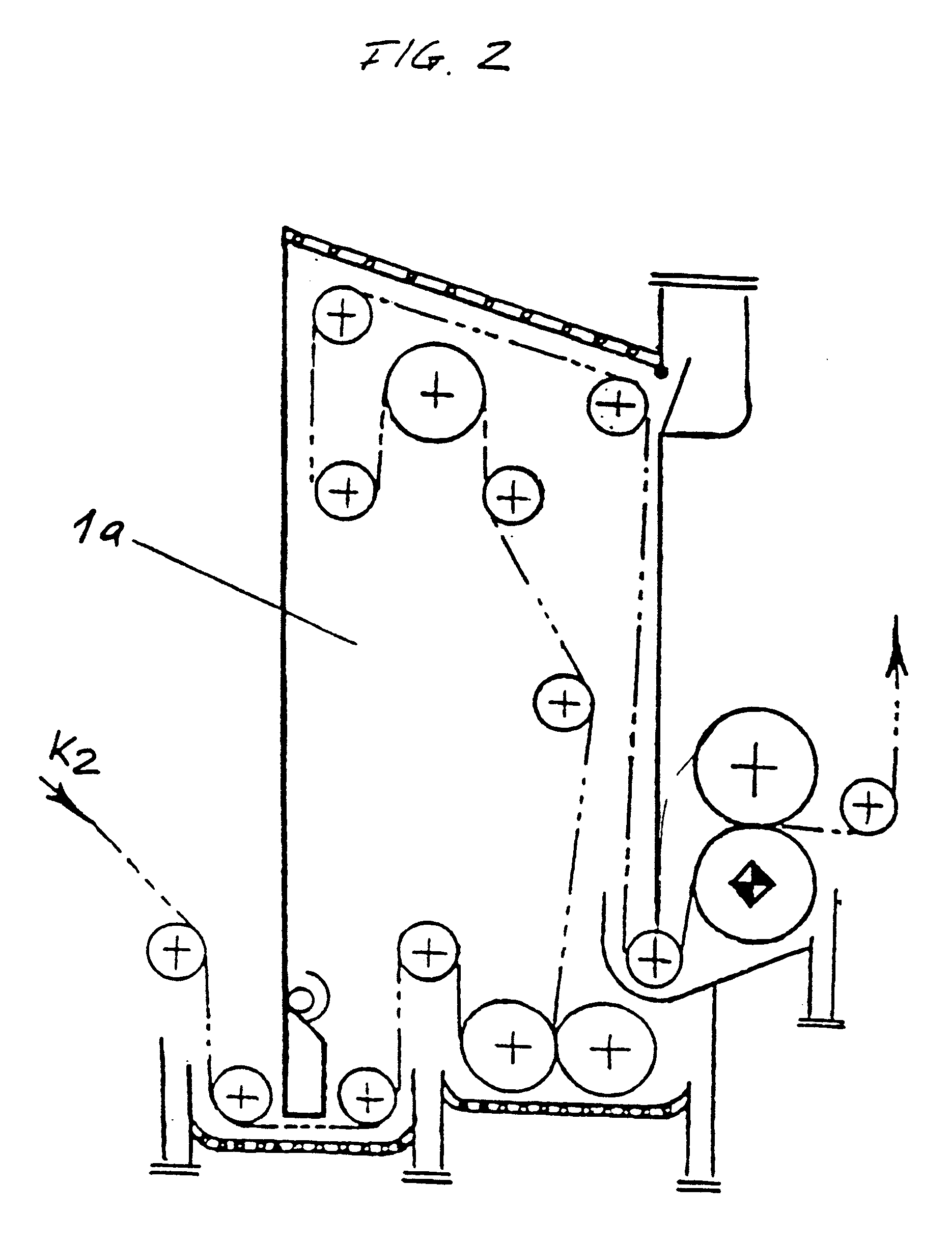Method and device for continuous dyeing of warp ends