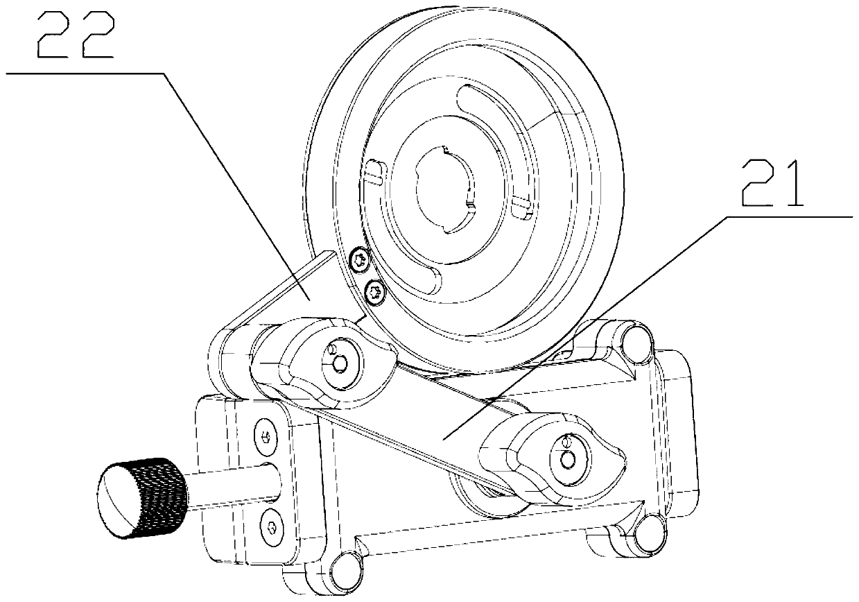 Lens connection device