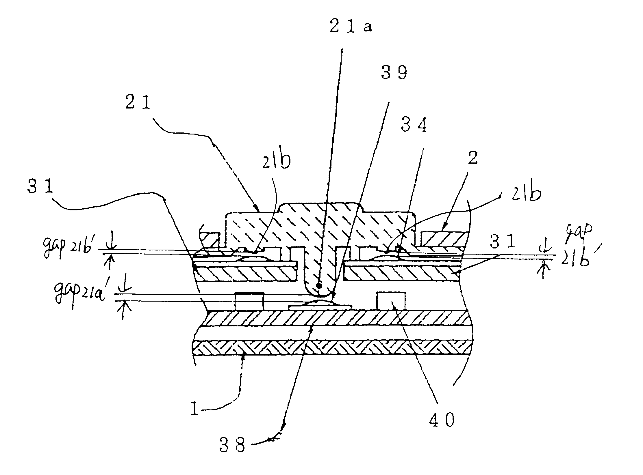 Switch unit and portable terminal device using the switch unit