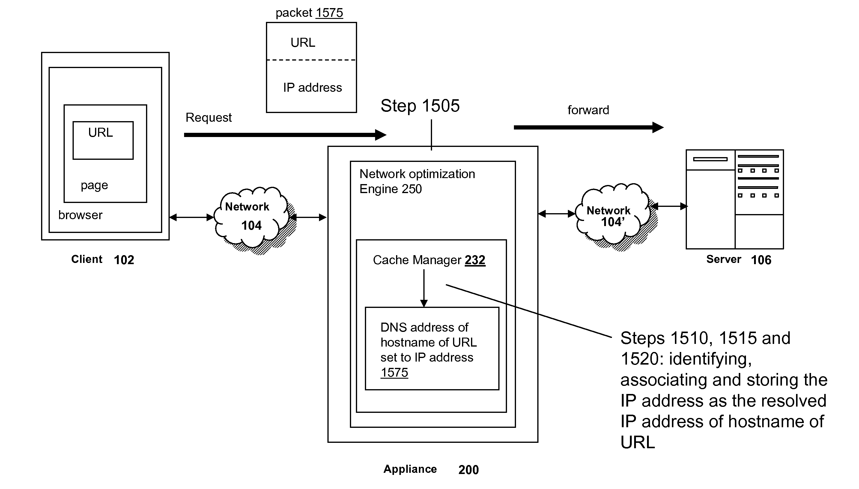 Systems and methods for domain name resolution interception caching
