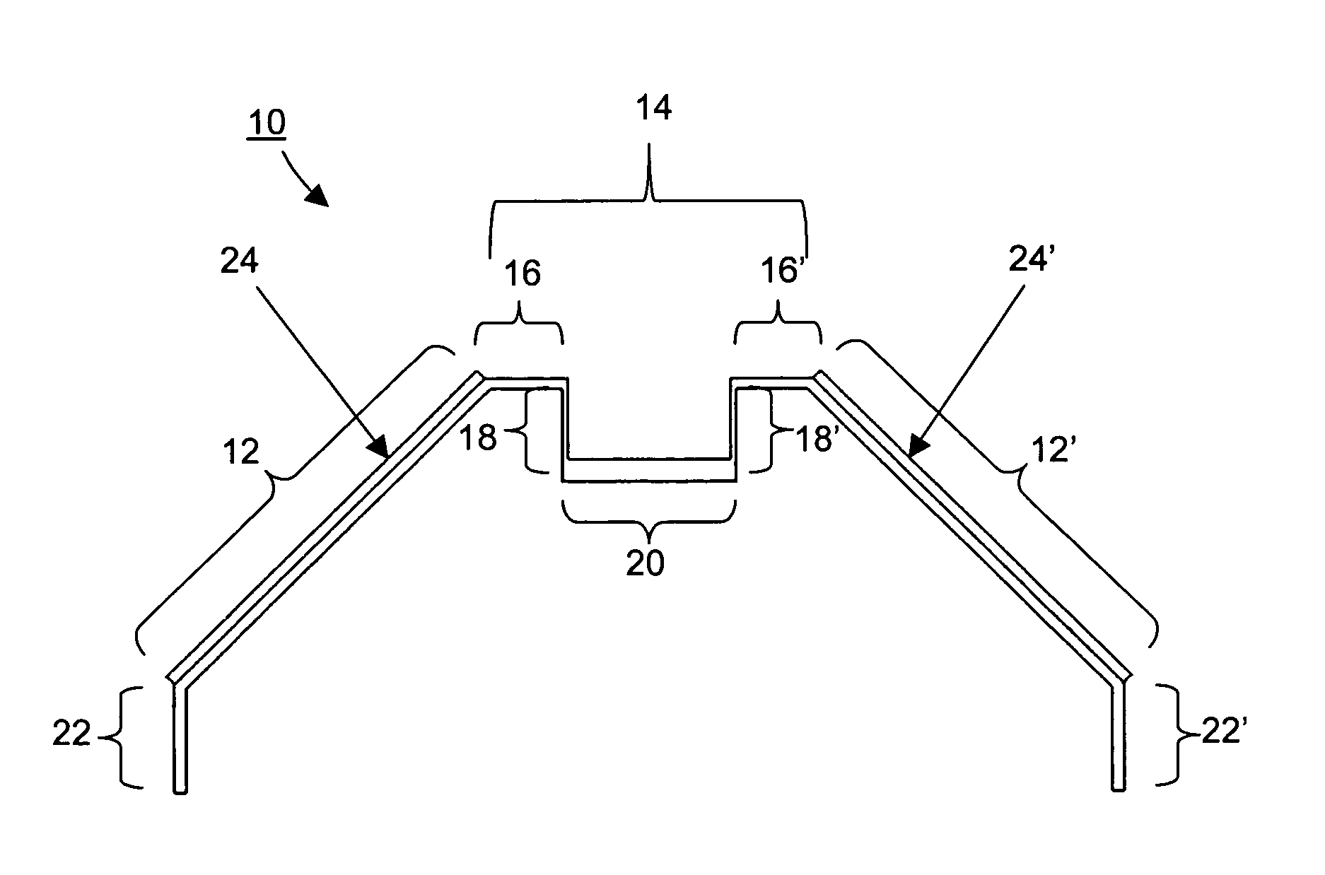 Piezoelectric device with amplifying mechanism