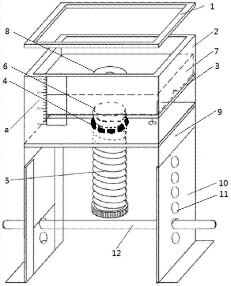 Textile Material Loading Station for Cone Calorimeters