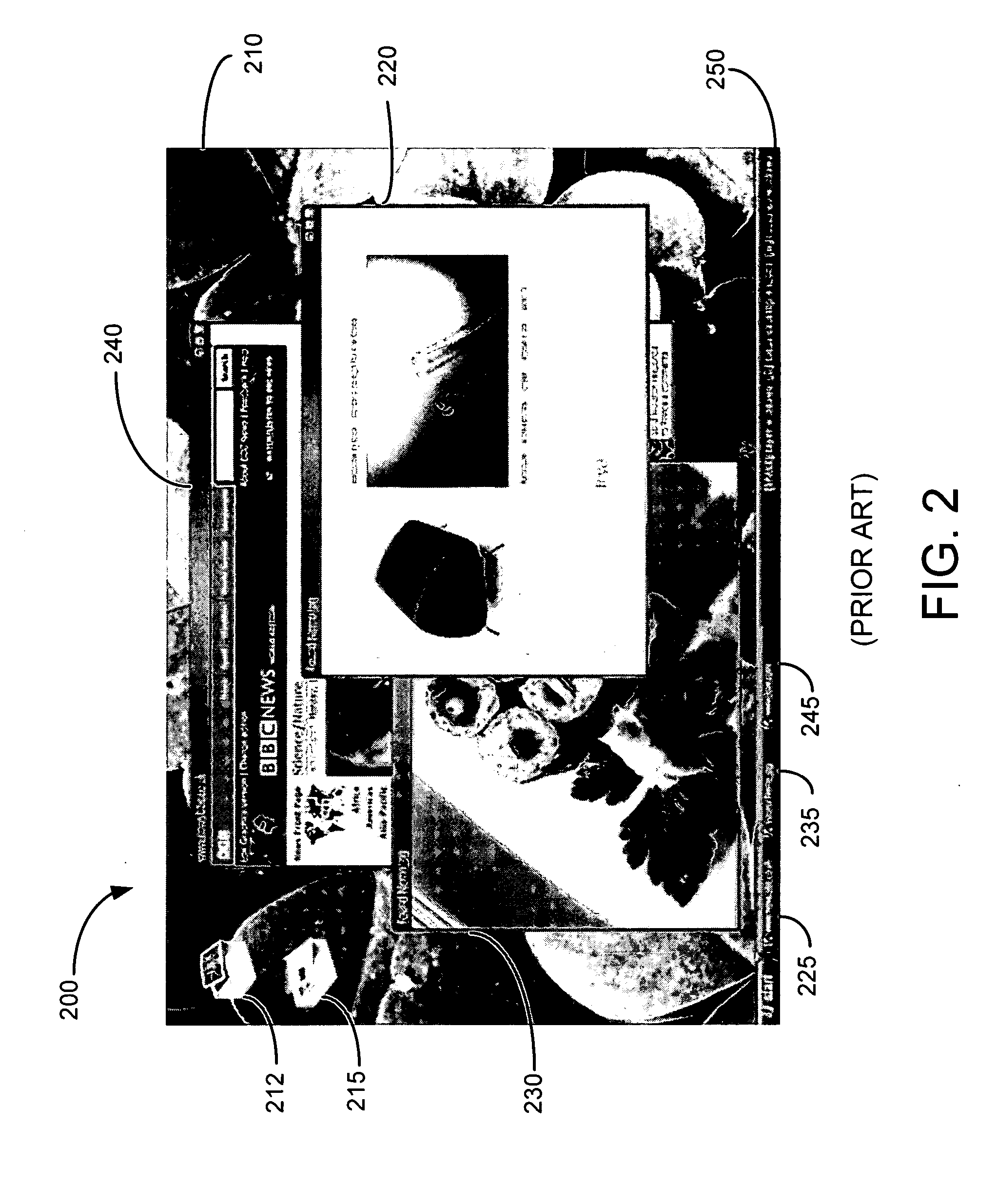 System and method for visually expressing user interface elements