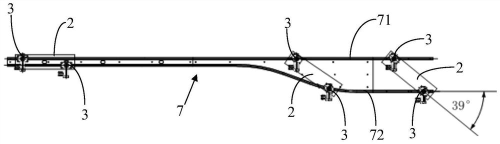 Movable turnover type protective airtight blocking plate