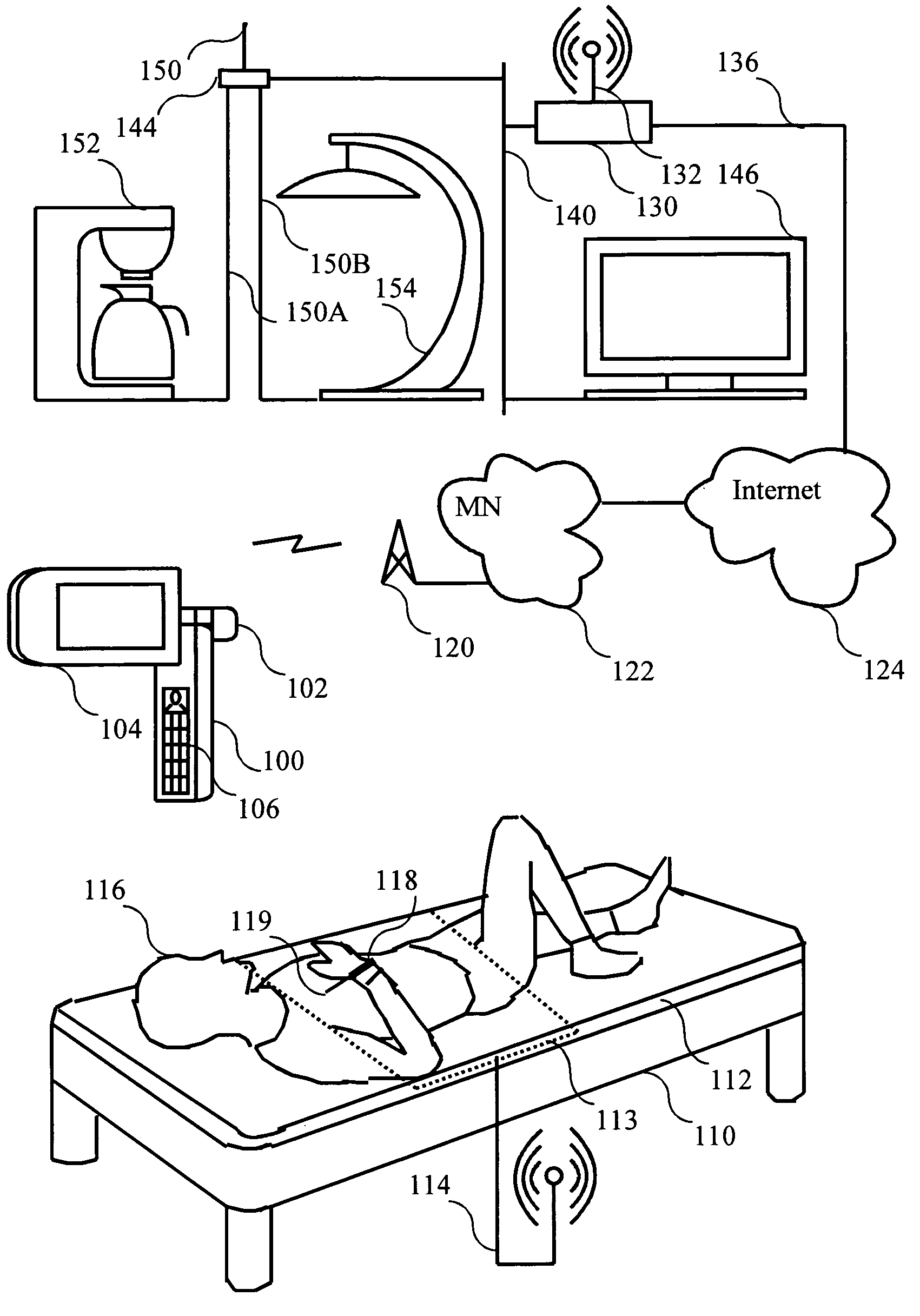 Method for the monitoring of sleep using an electronic device