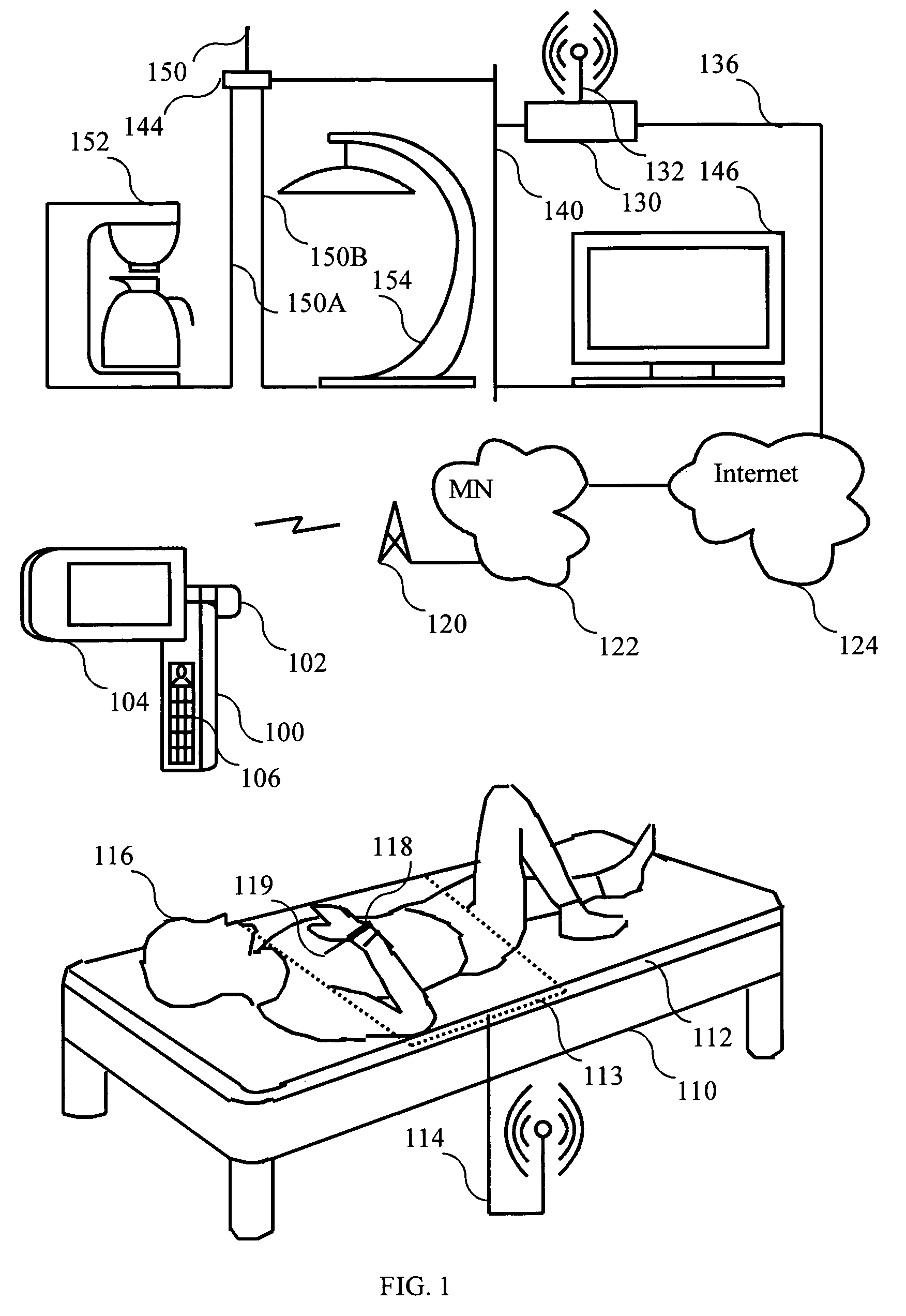 Method for the monitoring of sleep using an electronic device