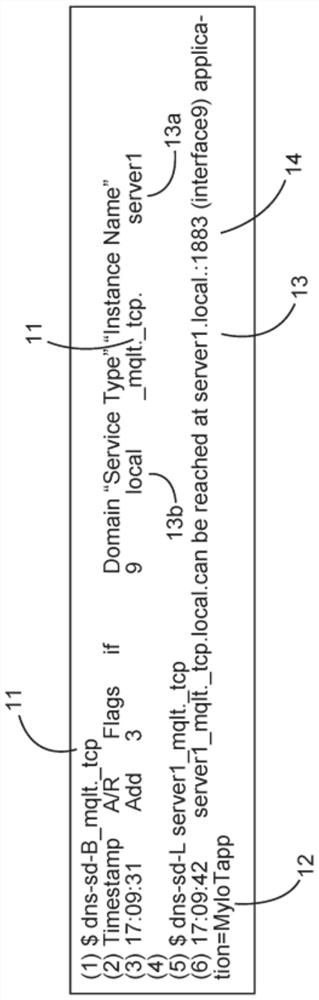 Method for identifying network service in network having internet of things network subscribers