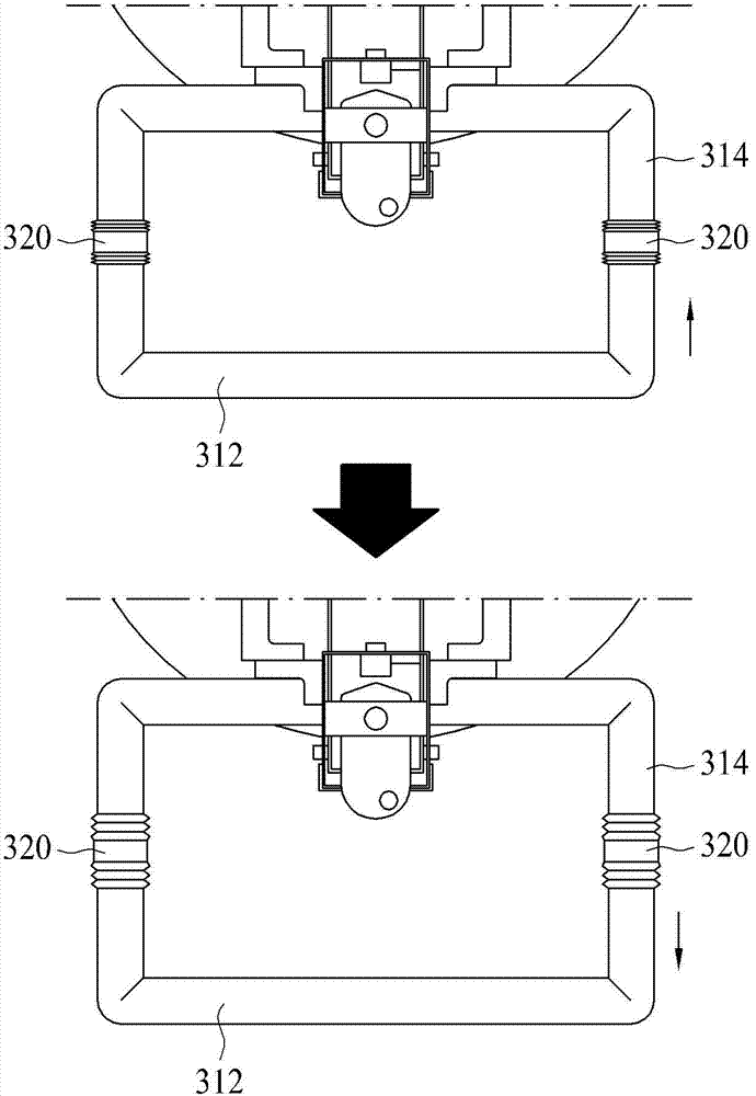 Movable lifting device comprising auxiliary travel system capable of adjusting rotating force