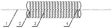 TPU thin-walled hose for oxygenic aeration and opening mode