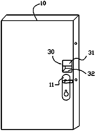 Door lock provided with double lock cylinders